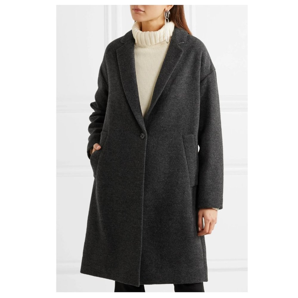 NWOT Madewell Monsieur Wool Coat